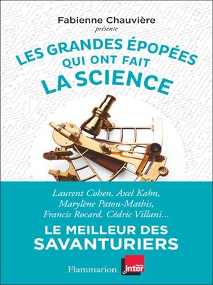 cover image of Les grandes épopées qui ont fait la science
